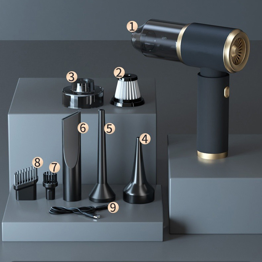 Car Vacuum Cleaner – Strong Suction Mini