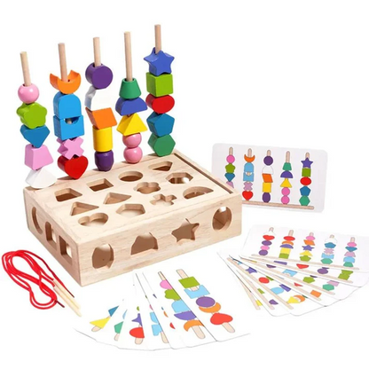 5-in-1 Montessori Wooden Toys
