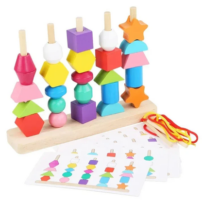5-in-1 Montessori Wooden Toys