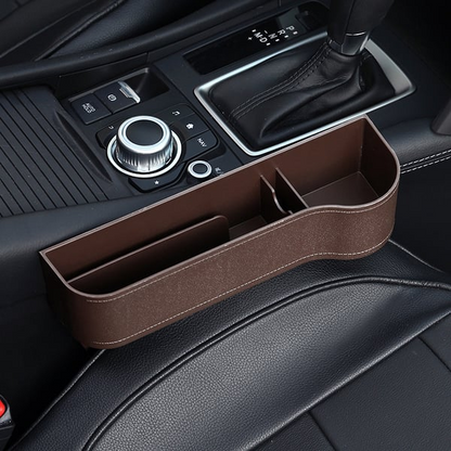 Leather Multifunctional Car Seat Organizer