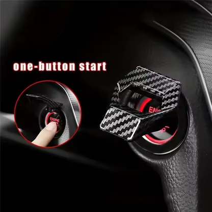 Car Engine Start Stop Switch Button Cover Decorative