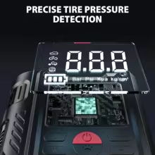 Multi-function tire inflator and jump starter