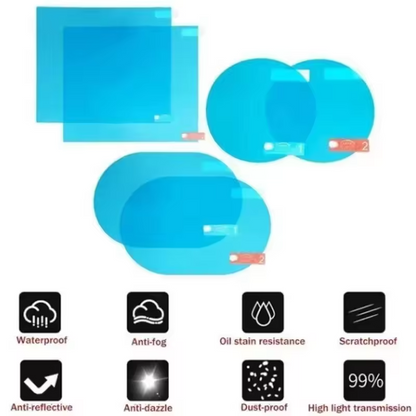 Car Rearview Mirror Protective Film Anti Fog