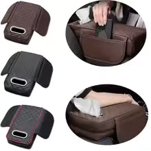 Car Arm Cushion Box with Tissue Box
