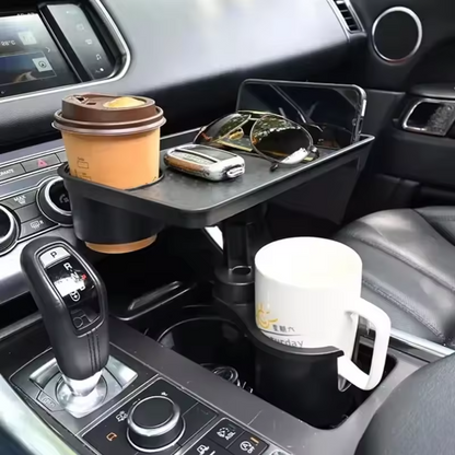 360° Rotating Dual Car Cup Holder
