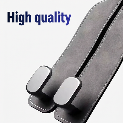 BOLTHUT™ Leather Car Headrest Hooks — Back-Seat Bag Hangers
