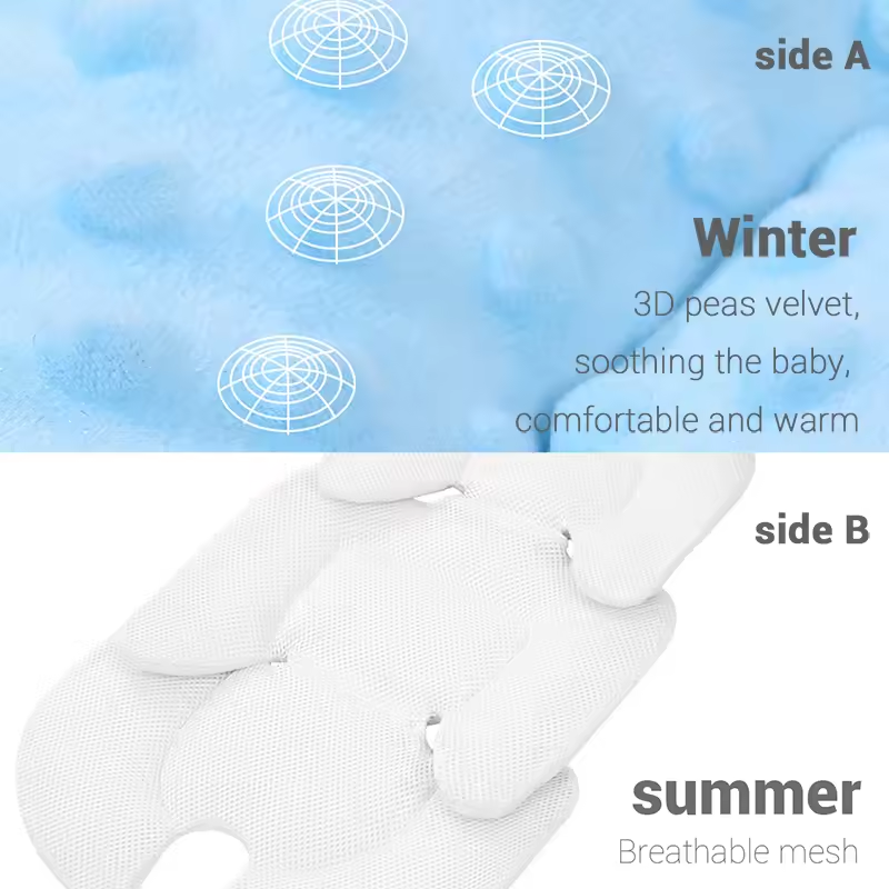 Seat Pad Baby Car Seat Cushion Child Infant Cart Mattress Mat Stroller Accessories