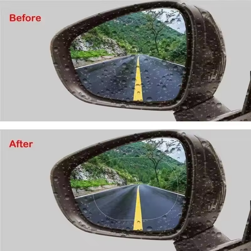 Car Rearview Mirror Protective Film Anti Fog