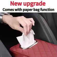 Car Arm Cushion Box with Tissue Box