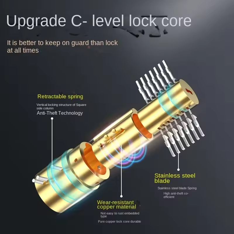 Premium Steering Wheel Anti-Theft Lock