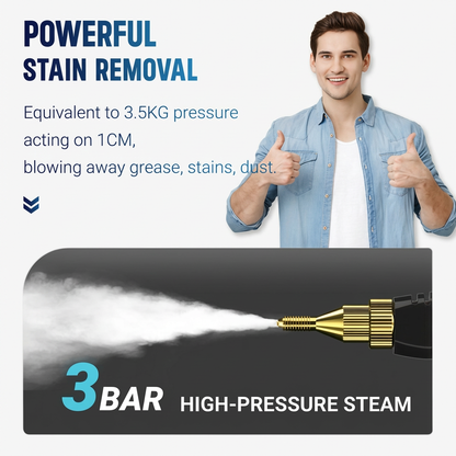 BOLTHUT™ High-Pressure Steam Cleaner — Car & Home Detailing Kit