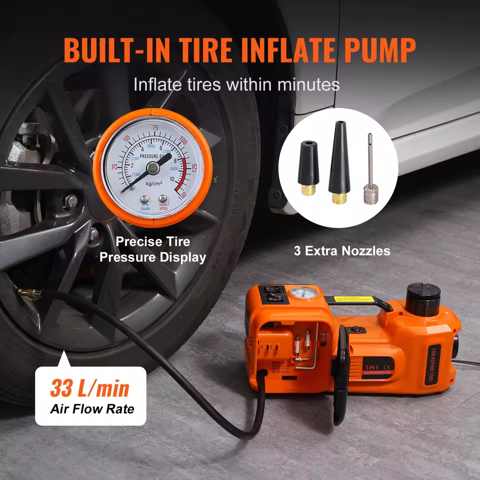 12V Electric hydraulic jack for cars