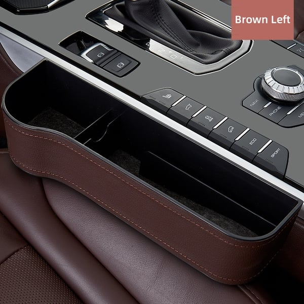 Leather Multifunctional Car Seat Organizer