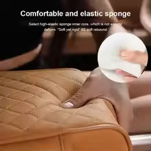 Car Armrest Cushion with Cup Holder and Tissue Box