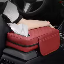 Car Arm Cushion Box with Tissue Box