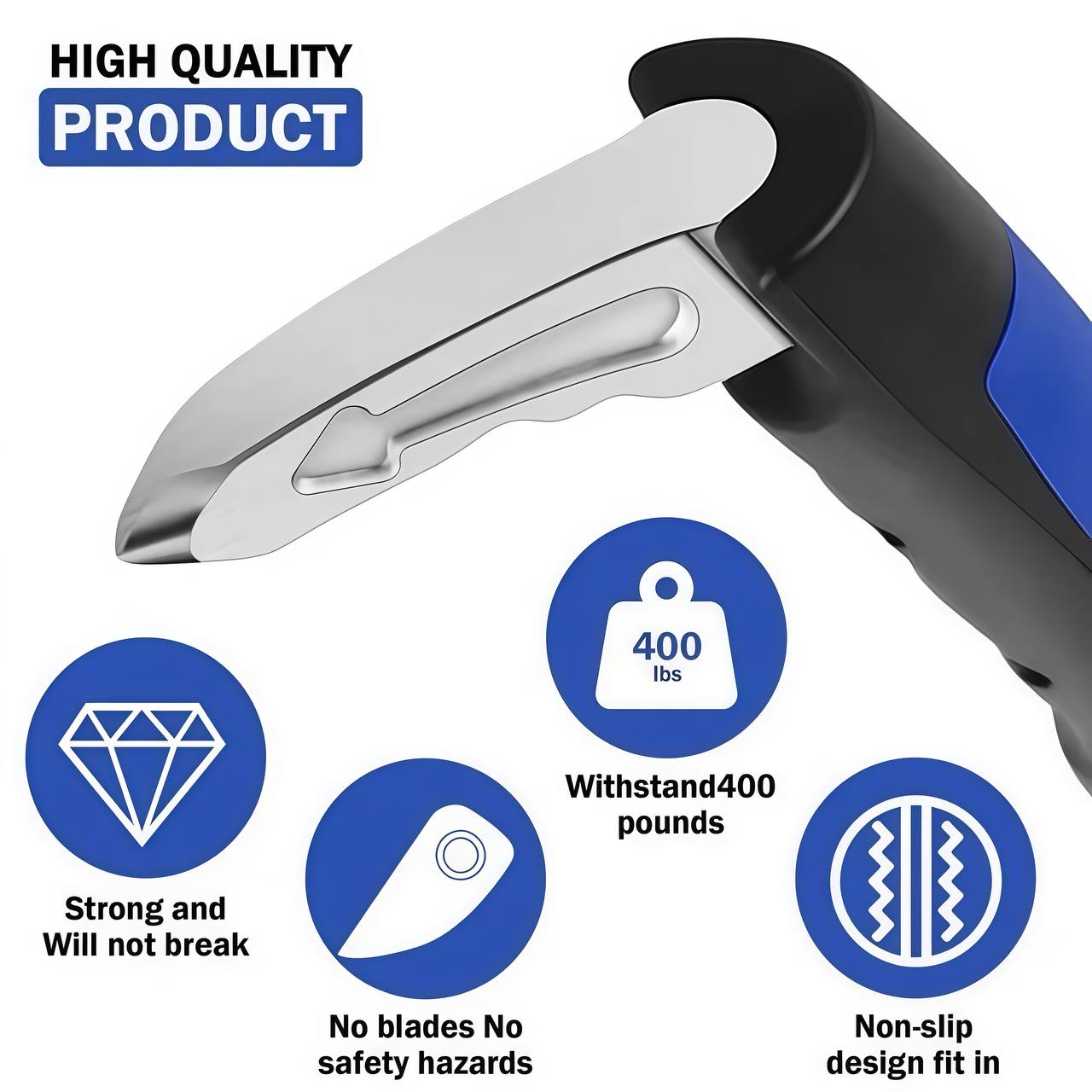 Product with features highlighted on a white background