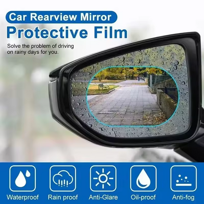 Car Rearview Mirror Protective Film Anti Fog