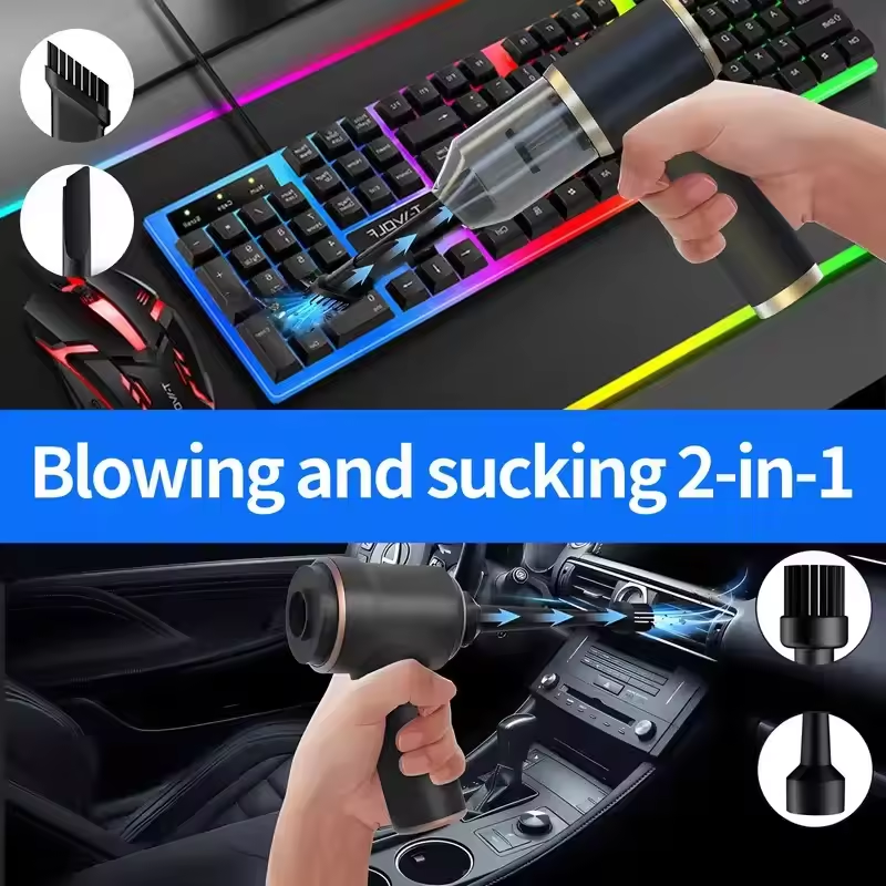 Car Vacuum Cleaner – Strong Suction Mini