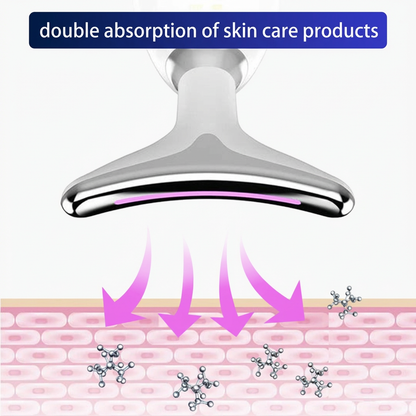 Ems Red Light Therapy Face Neck Lift Wrinkle Remover Tighten Massager