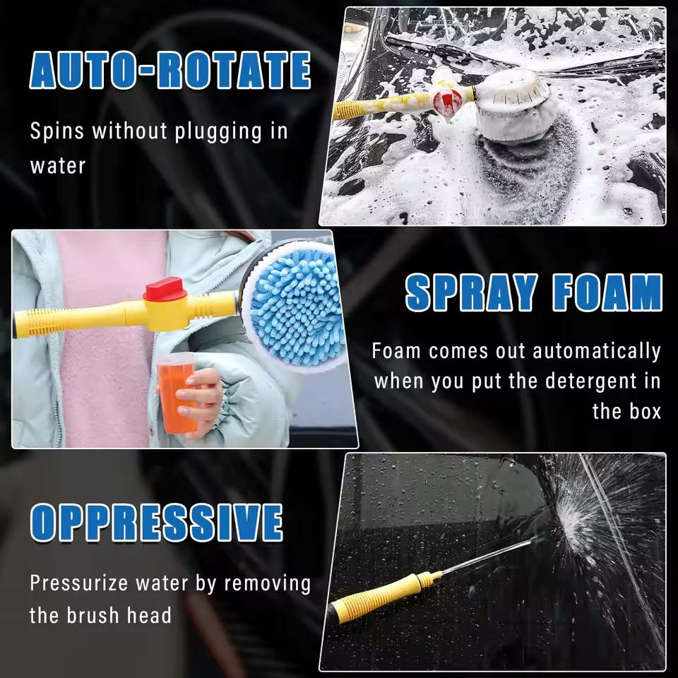 The 360 Spin Mop Car Wash Brush