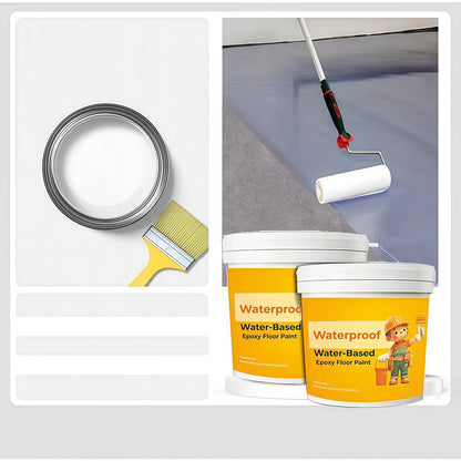 🔥Last Day 70% OFF🔥Waterproof Water-Based Epoxy Floor Paint