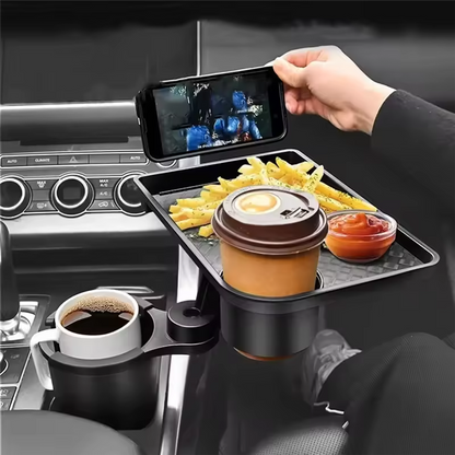 360° Rotating Dual Car Cup Holder