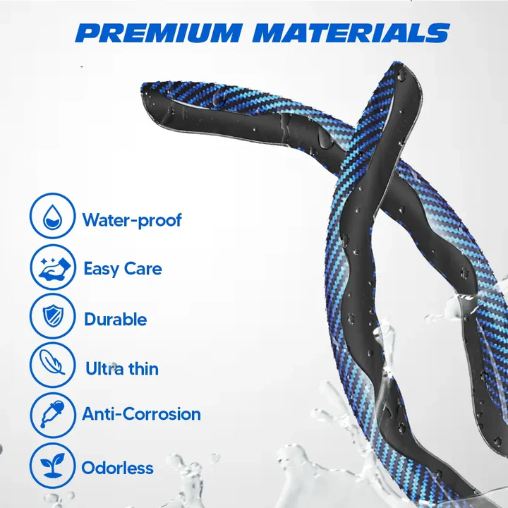 Product with premium materials features on a white background