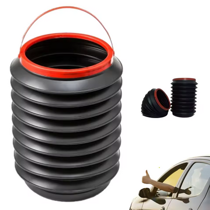 Portable Car Trash Can Storage Bin