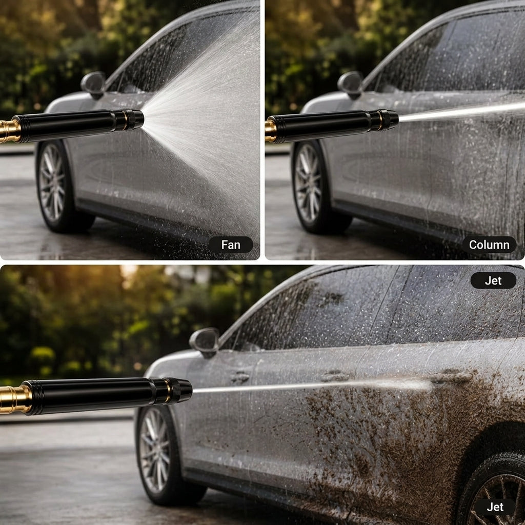 BOLTHUT™ High-Pressure Car Wash Water Gun — 3 Spray Modes