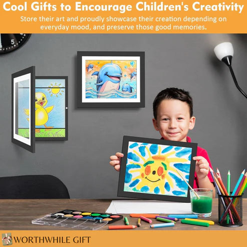 Kids Art Display Magnet Frame