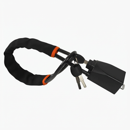 BOLTHUT™ Heavy-Duty Anti-Theft Chain Lock — Sleeved, 2 Keys