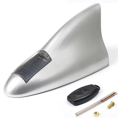 Solar Power LED Shark Fin Car Roof Antenna