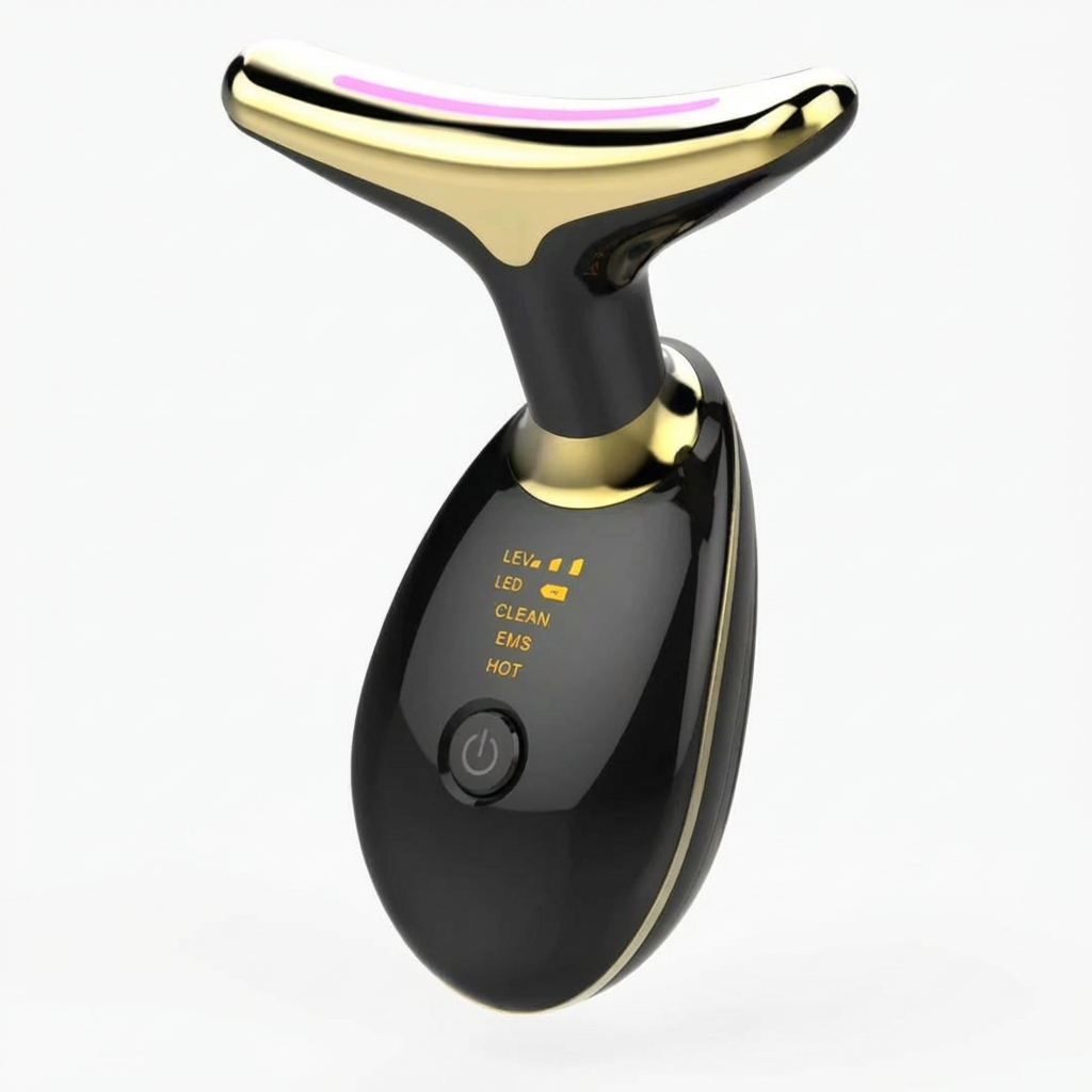 Ems Red Light Therapy Face Neck Lift Wrinkle Remover Tighten Massager