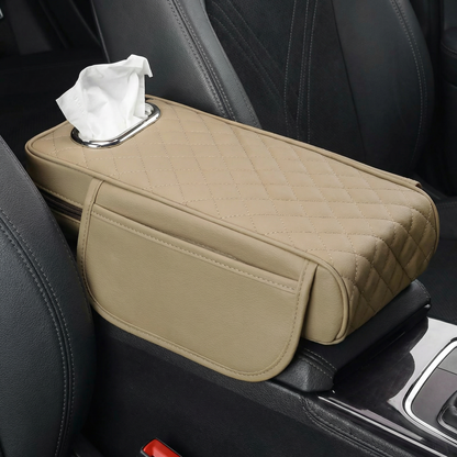 Car Arm Cushion Box with Tissue Box