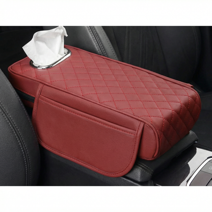 Car Arm Cushion Box with Tissue Box