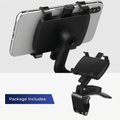 BOLTHUT™ Dashboard Phone Holder — 360° Clip-On Car Mount