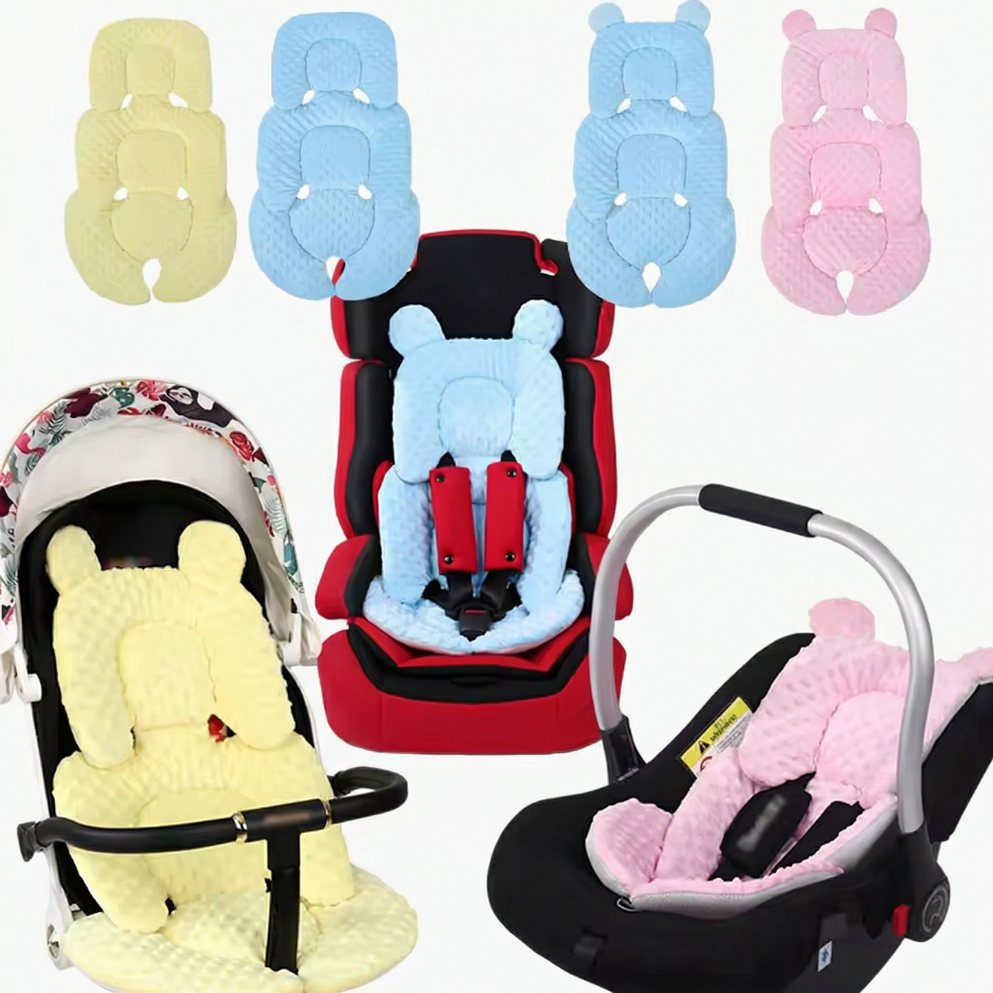 Seat Pad Baby Car Seat Cushion Child Infant Cart Mattress Mat Stroller Accessories