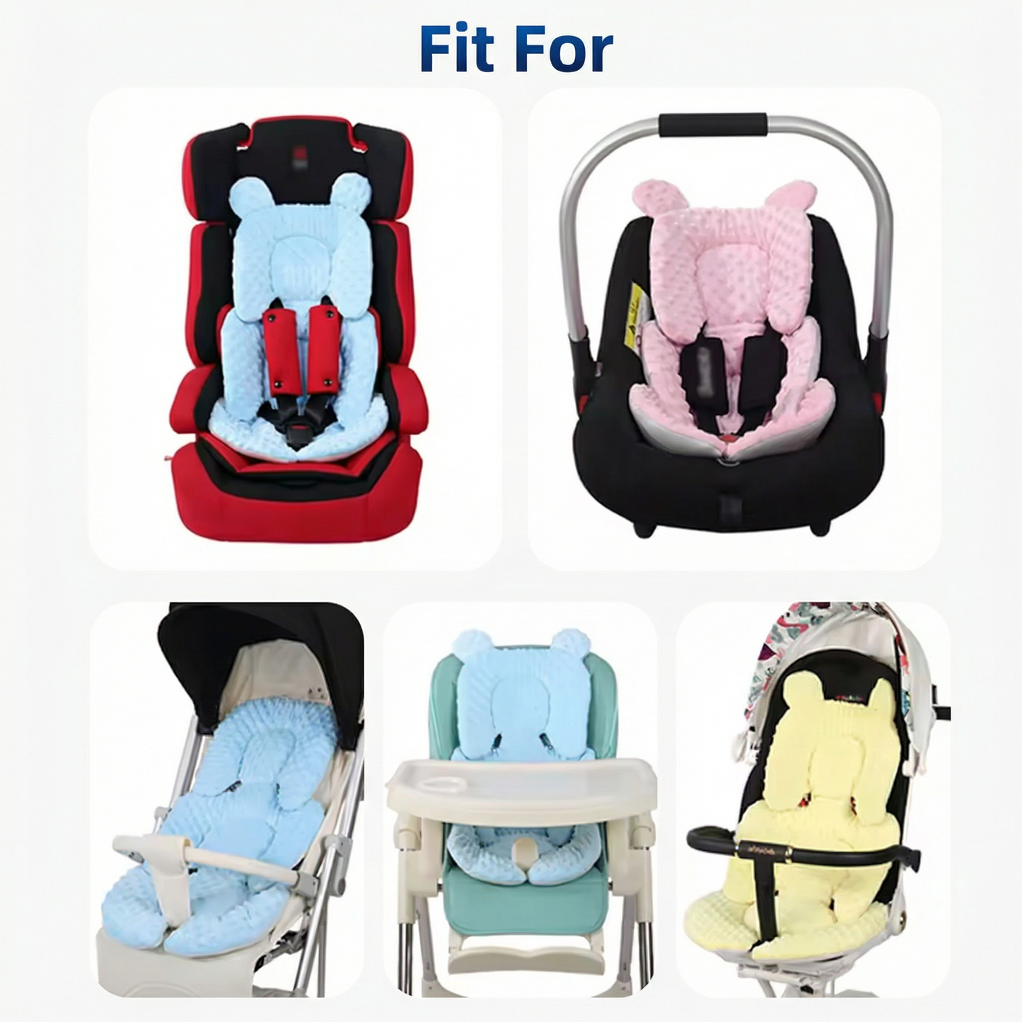 Seat Pad Baby Car Seat Cushion Child Infant Cart Mattress Mat Stroller Accessories