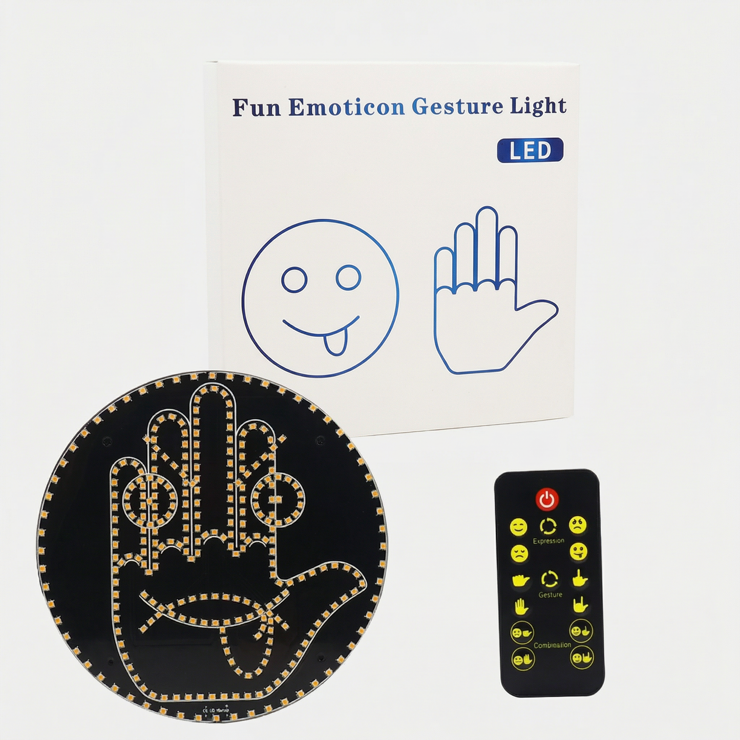 Upgraded version of emotional signal lights for cars