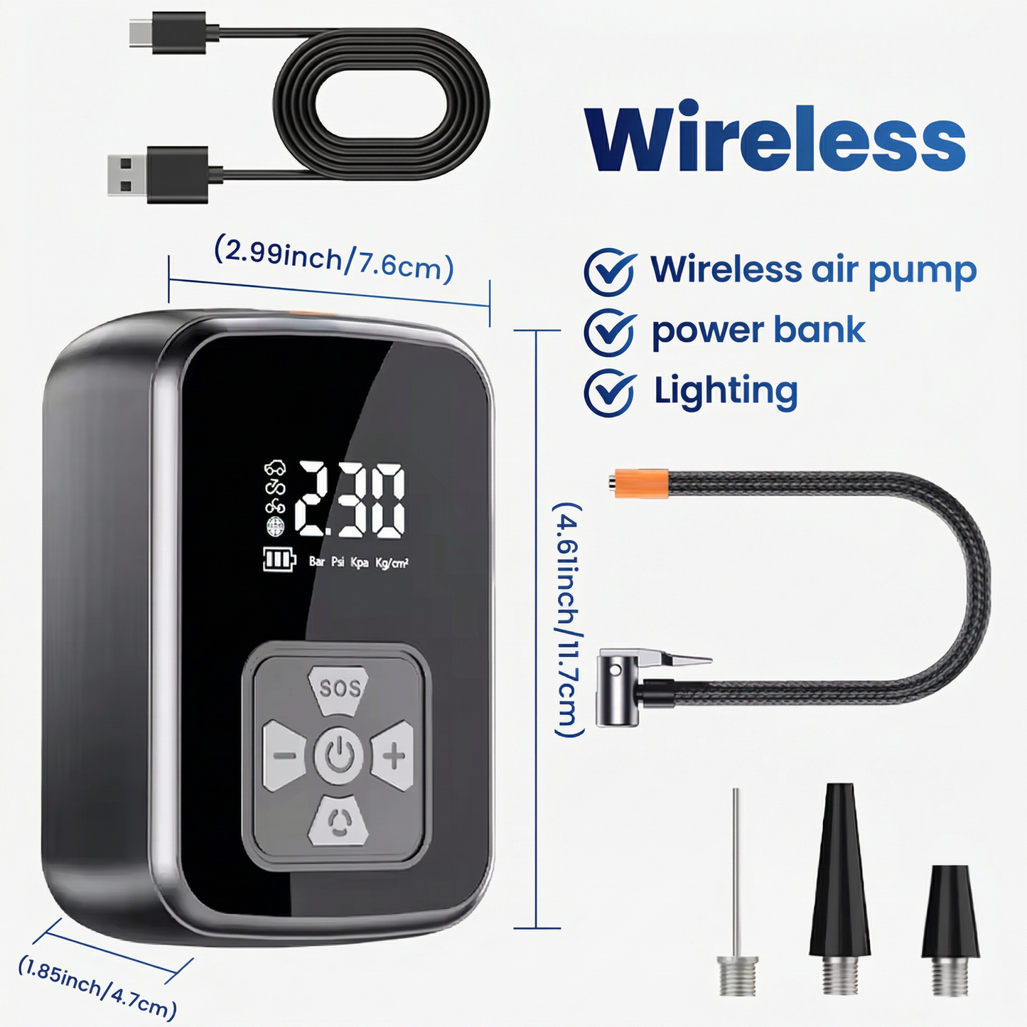 Portable Car Air Pump Electric
