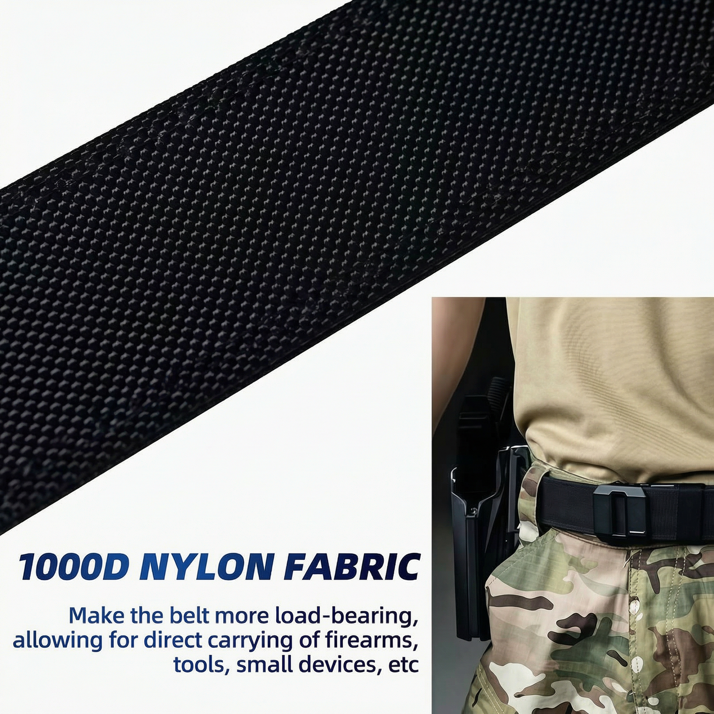 EDC Nylon Ratchet Belt