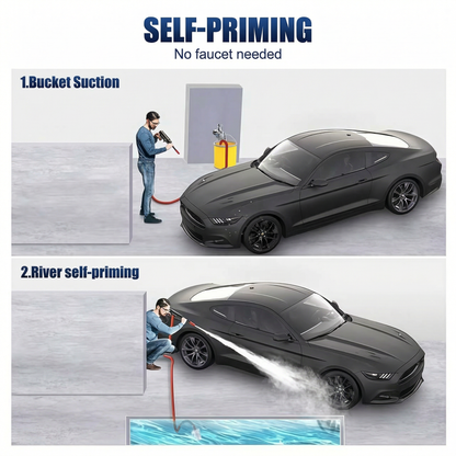 Cordless Portable High Pressure Spray Water Gun