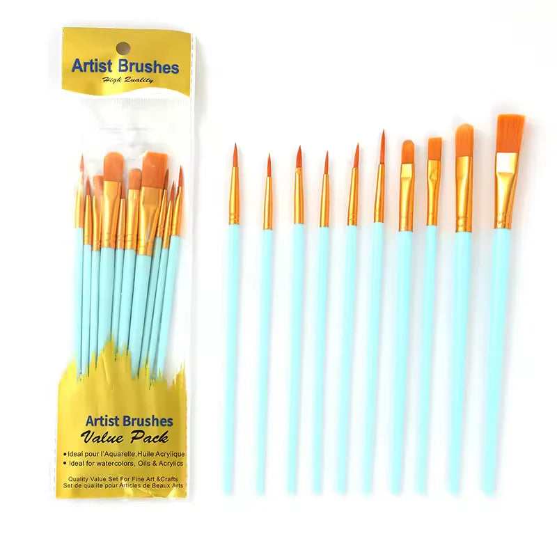 Painting Mat Non-stick Silicone Art Mat with Washing Cup Kids DIY Graffiti Drawing Clay Board with Brush Holder for Artist