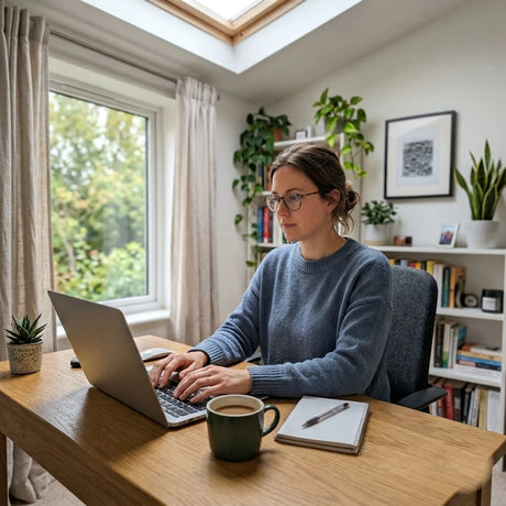 Desk-bound remote workers