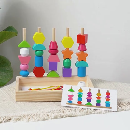 5-in-1 Montessori Wooden Toys