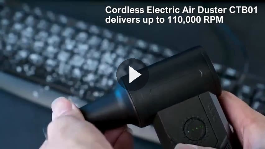 BOLTHUT™ Cordless Air Duster Blower — 130,000 RPM Turbo, 4 Speeds - 2