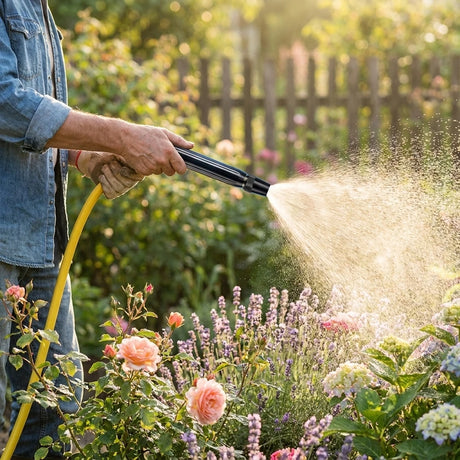 The gardener who waters daily