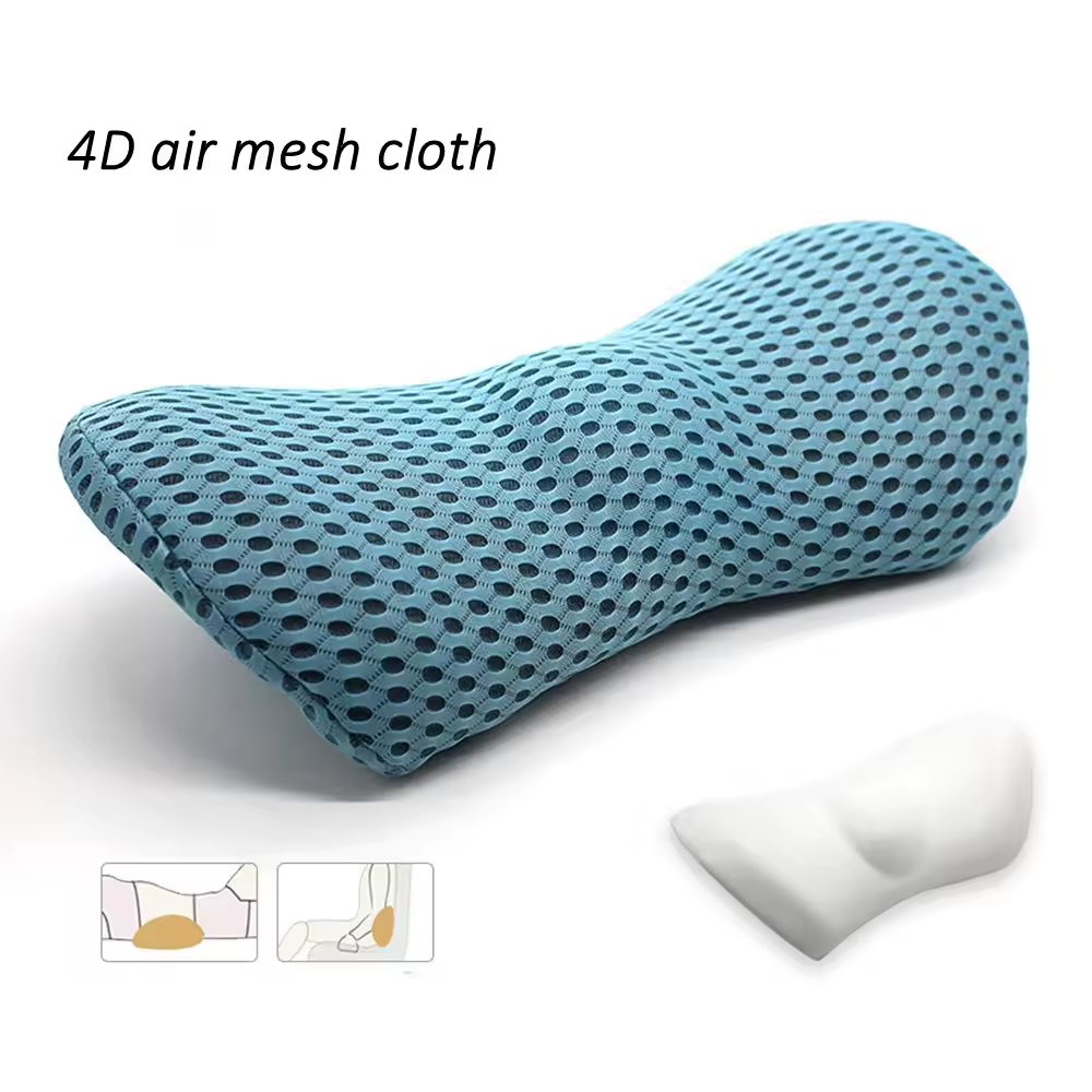 Ergonomic Memory Foam Lumbar Pillow