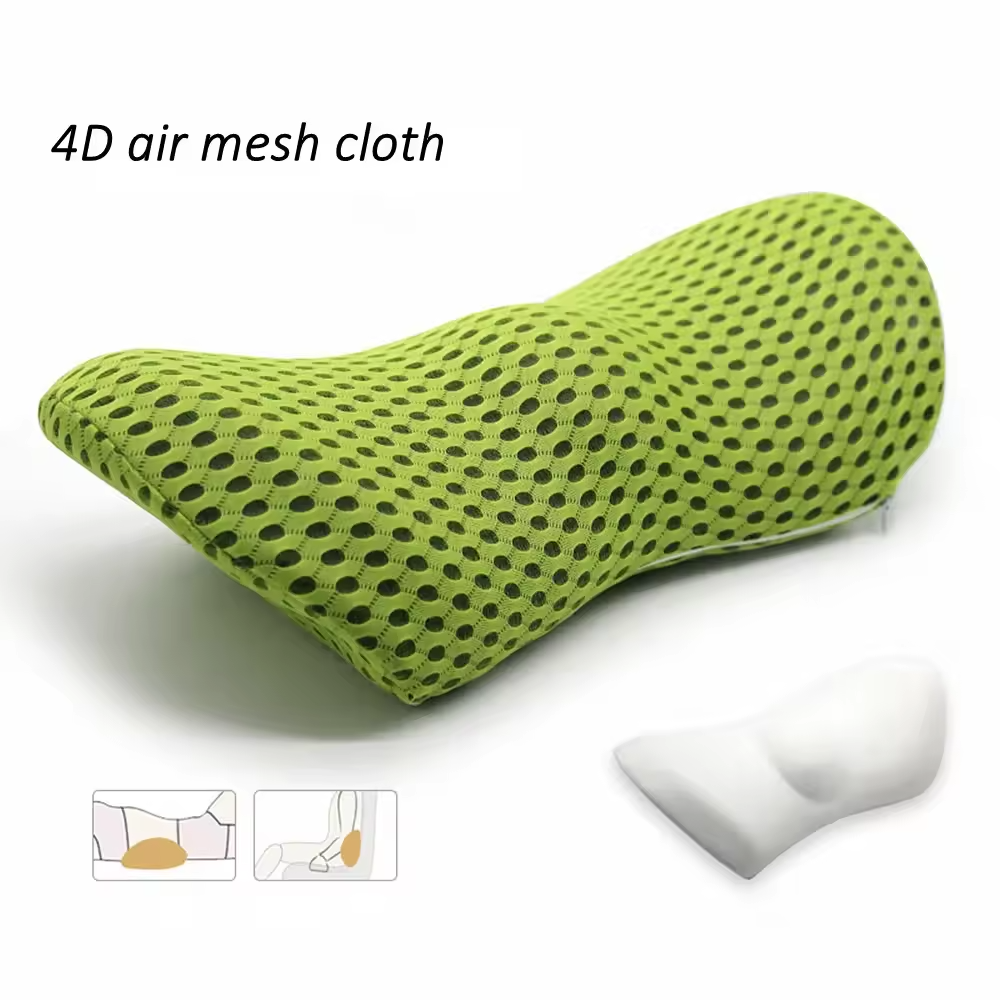 Ergonomic Memory Foam Lumbar Pillow