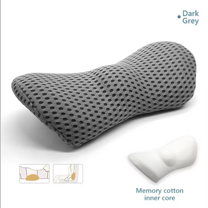 Ergonomic Memory Foam Lumbar Pillow